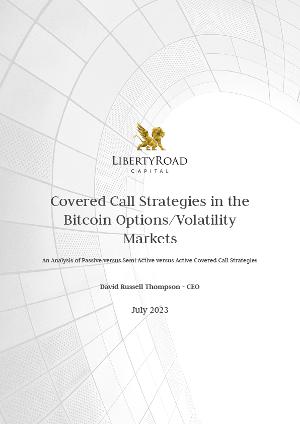 Covered Call Strategies in the Bitcoin Options Volatility Markets - cover